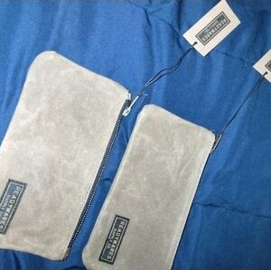 Readywares waxed zipper pouches